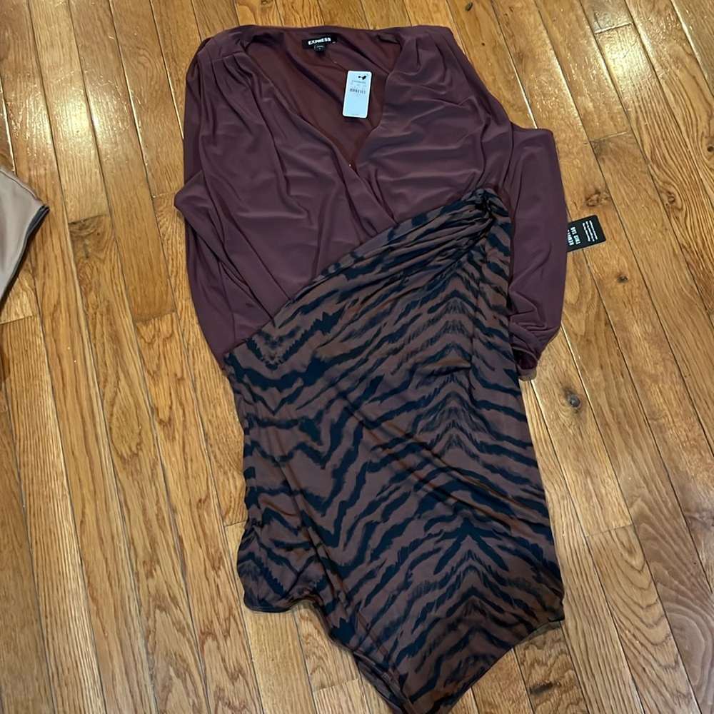 Express size large NWT and NWOT bodysuits